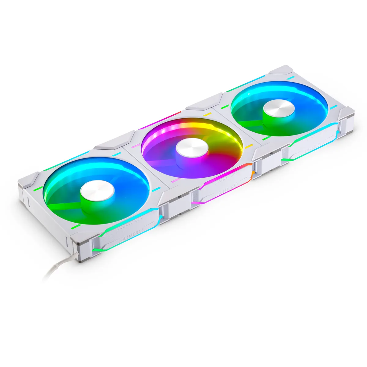 Phanteks Phanteks PH-F140D30_DRGB_PWM_WT01_3P 140mm 30mm DRGB PWM case fan 3-pack — photo du produit
