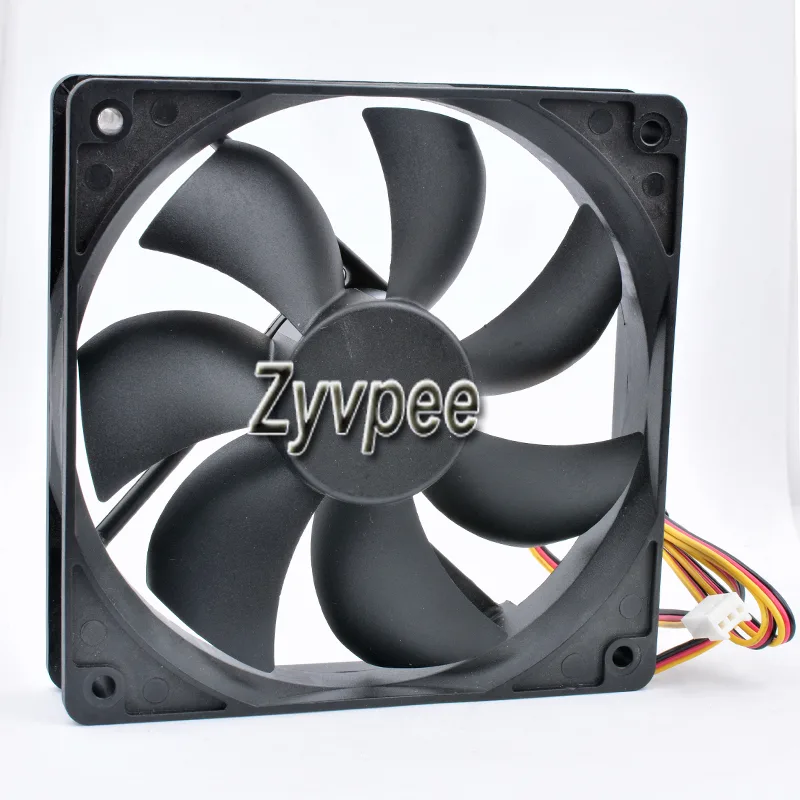 Zyvpee Zyvpee DFB122512H 120mm 12V 3.4W 3-Pin Case Fan — foto produk
