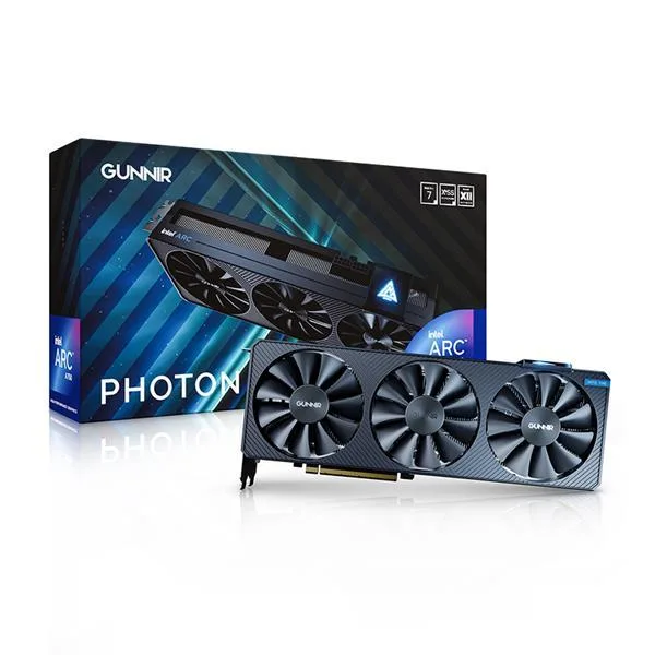 GUNNIR GUNNIR Intel Arc A750 Photon 8G OC graphics card — photo du produit