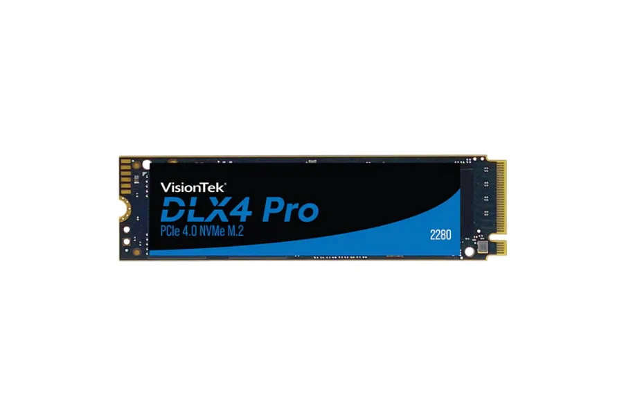 VisionTek VisionTek DLX4 Pro 901568 1TB M.2 2280 PCIe 4.0 x4 NVMe internal SSD — photo du produit