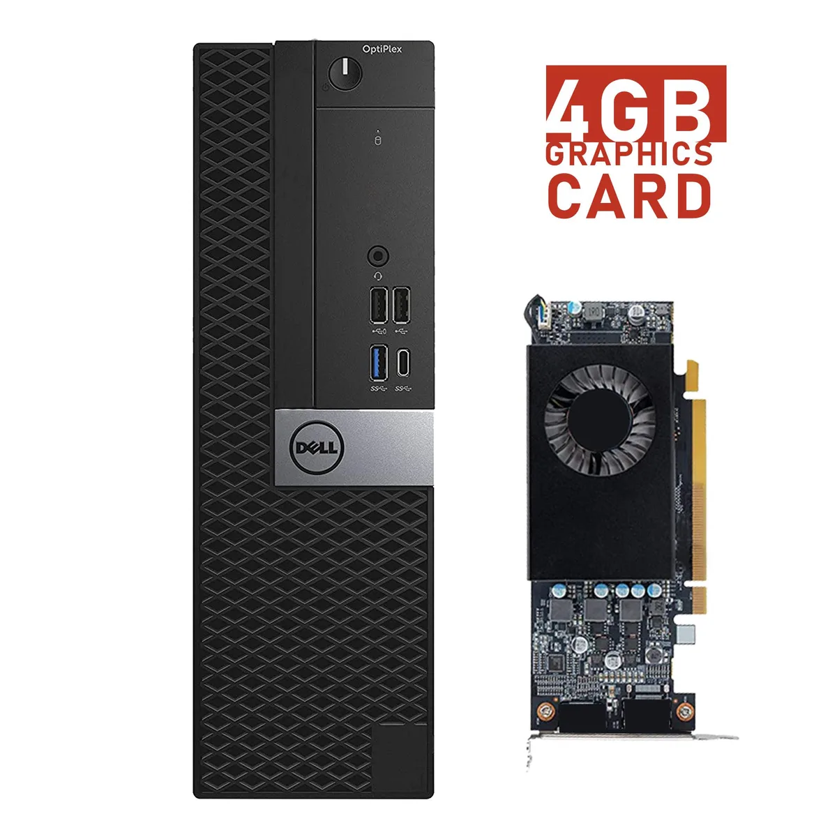 DELL DELL OptiPlex 7050 SFF i7-6700 3.40GHz 16GB DDR4 1TB SSD Radeon RX 550 — product photo