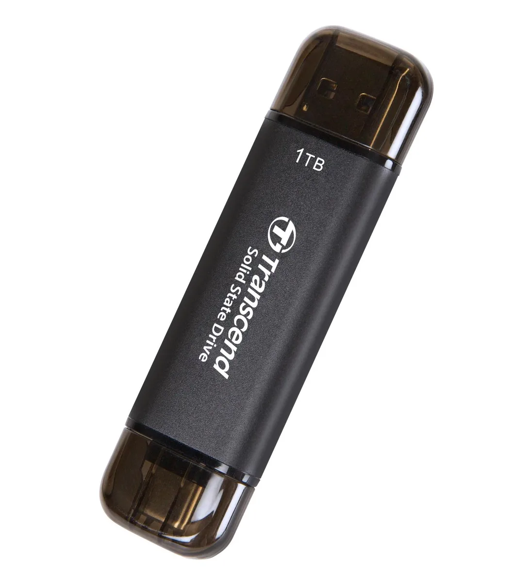 Transcend Transcend ESD310C 1TB portable SSD USB Type-A Type-C — produkto nuotrauka