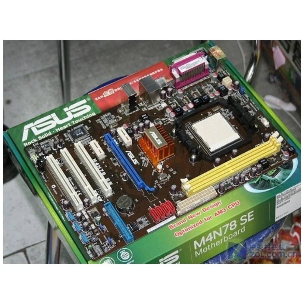 ASUS ASUS M4N78 SE DDR2 8GB ATX AMD Motherboard — product photo
