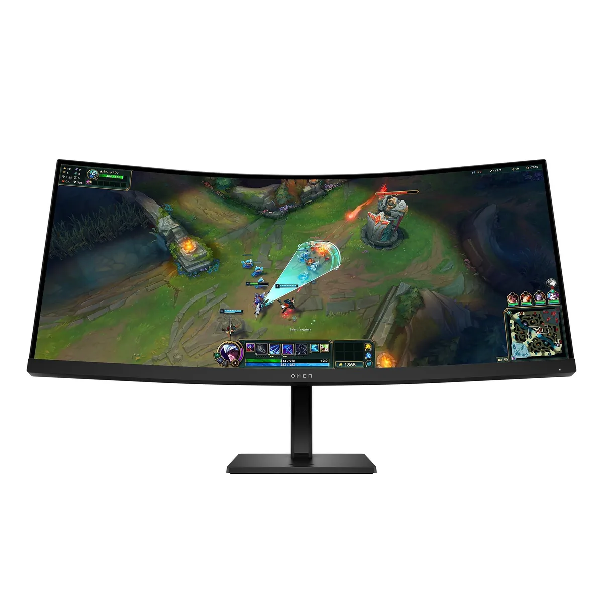 HP HP OMEN 34" WQHD 3440x1440 180Hz Curved Gaming Monitor — photo du produit