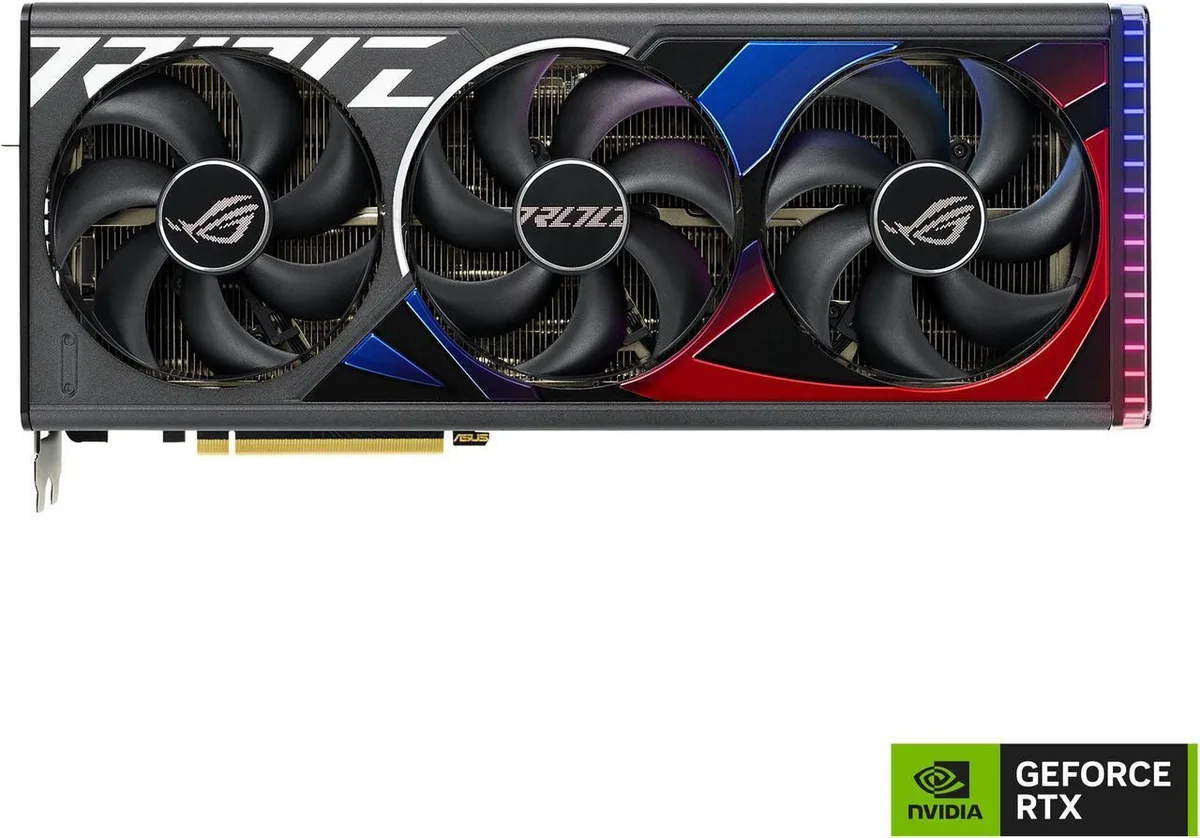 ASUS ASUS ROG Strix GeForce RTX 4080 SUPER Gaming graphics card — produktfoto