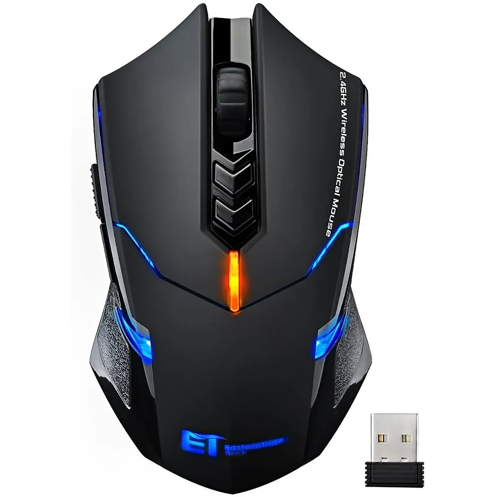 IHDAPP IHDAPP Wireless Gaming Mouse 7 Buttons 2400 DPI Black — product photo