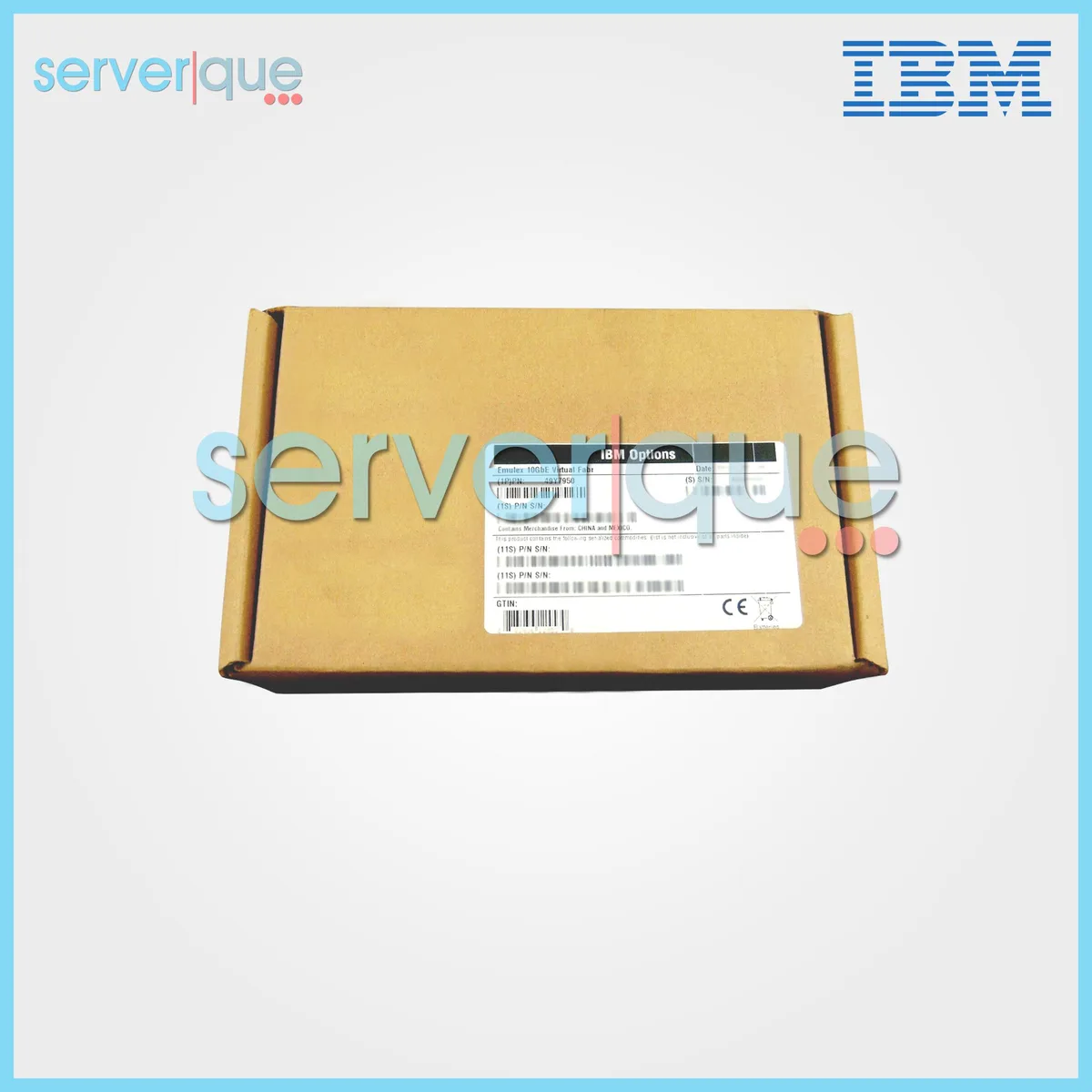 IBM IBM Emulex 10GbE Dual Port PCI Express 2.0 x8 Virtual Fabric Adapter network card 49Y7950 — ภาพสินค้า