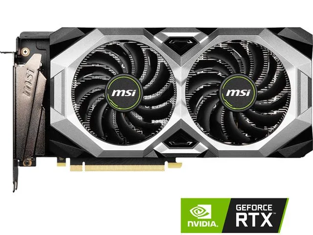 MSI MSI RTX 2060 Ventus GP 12G OC graphics card — photo du produit