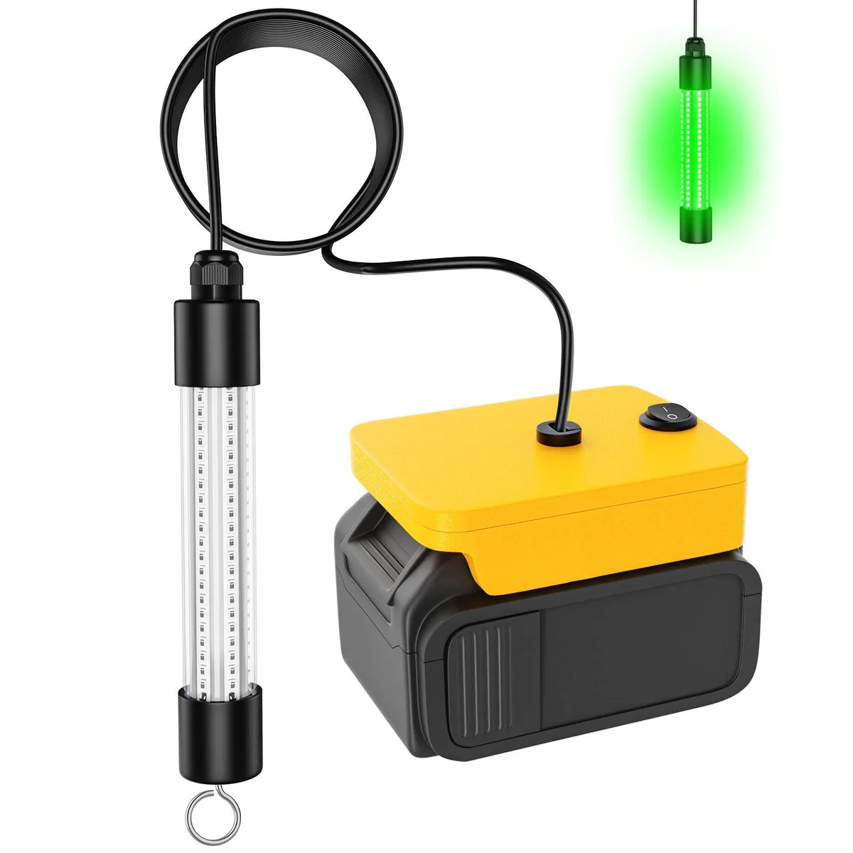  Mobile Power LIGHT-L01 150W 1300 lumen IP68 green LED spot light — fotografia produktu