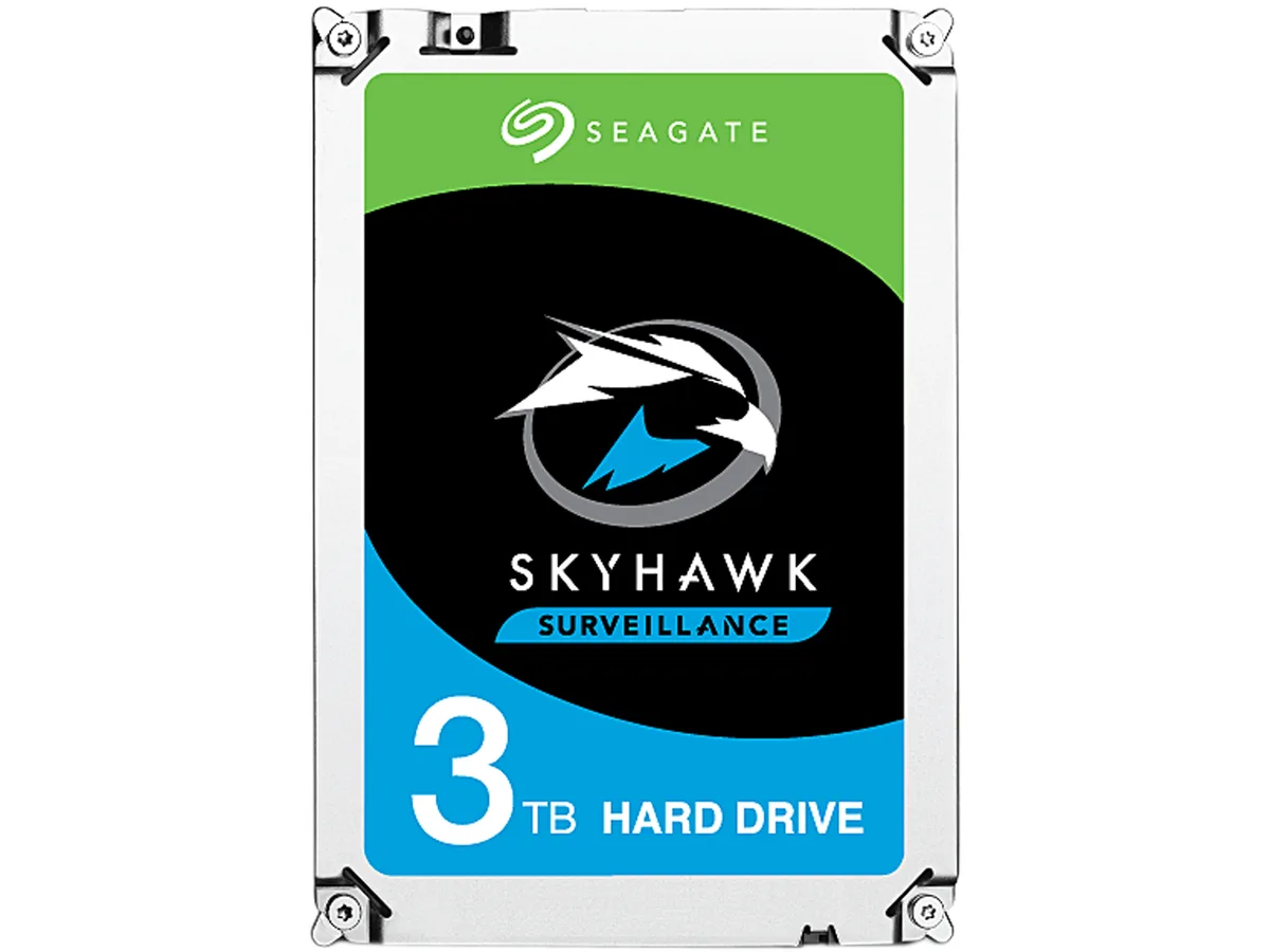 Seagate Seagate SkyHawk ST3000VX010 3TB 3.5" SATA 6.0Gb/s 64MB internal hard drive — photo du produit