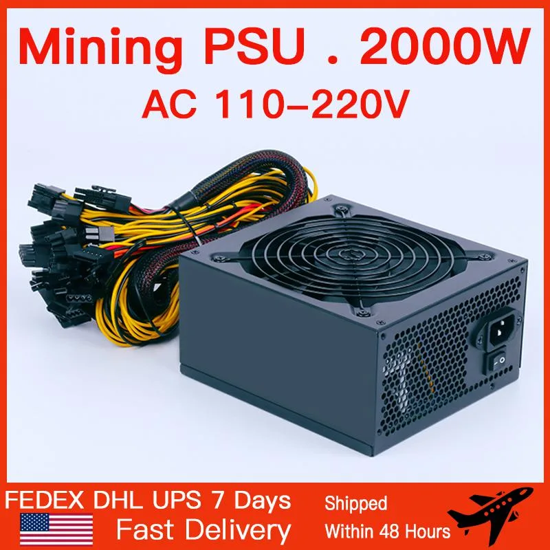 Pstaroth Pstaroth 2000 W ATX Mining Power Supply — photo du produit