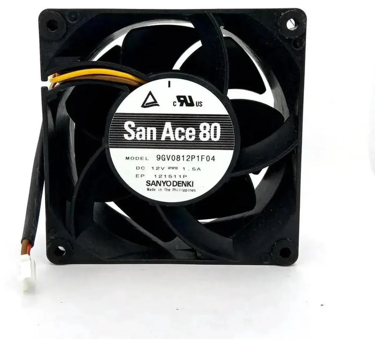 Vszerda Vszerda 9GV0812P1F04 12V 1.5A 80x80x38mm 4-line PWM case fan — foto produk
