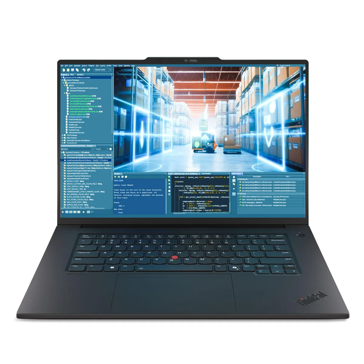 Lenovo Lenovo ThinkPad T1g Gen 8 21TD000LUS laptop 16" 3840x2400 60Hz Core Ultra 7 255H 32GB RTX 5060 8GB GDDR7 1TB — photo du produit