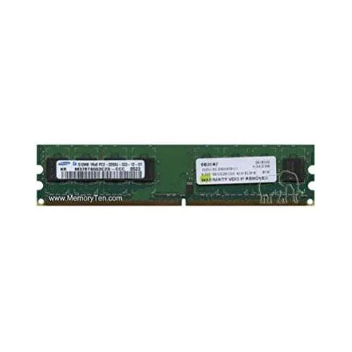 SAMSUNG SAMSUNG M378T6553CZ3-CCC 512MB DDR2 400MHz PC2-3200 240-pin desktop RAM — photo du produit
