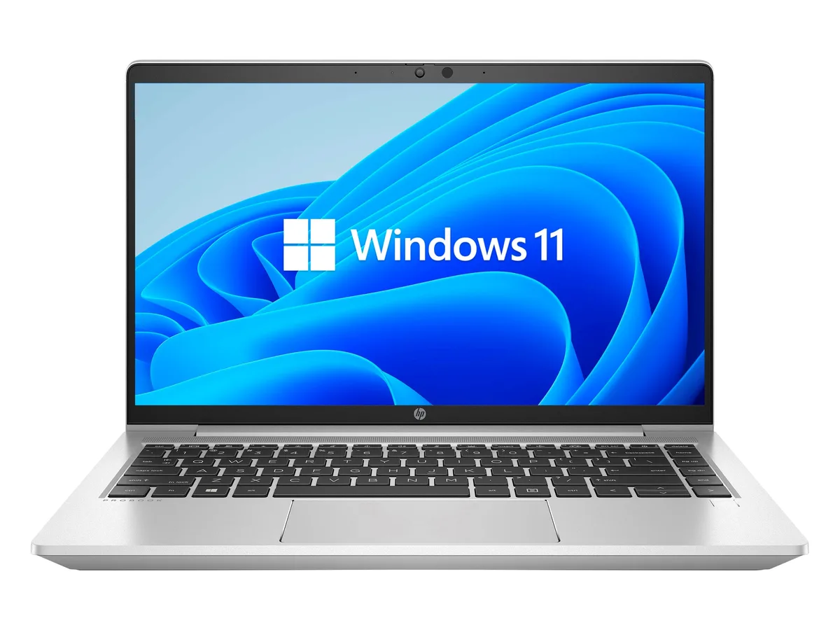 Silver 14.0 inch business laptop, non-touch matte screen, Grade A condition