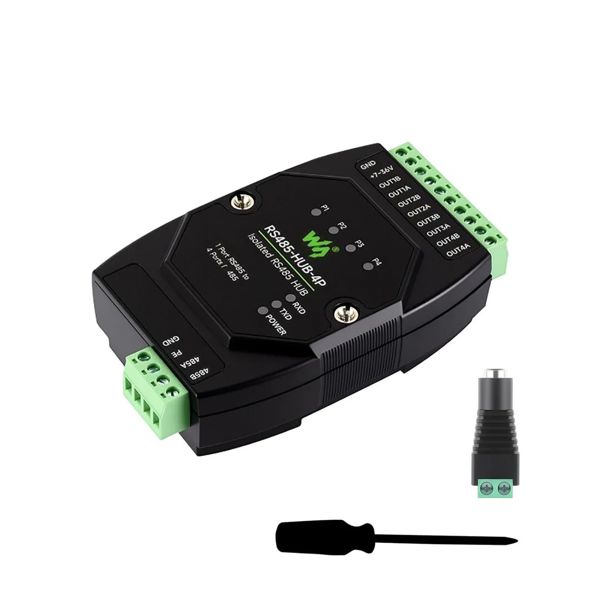 LORDWORLD LORDWORLD RS485-HUB-4P 4-Channel Isolated RS485 Hub Development Board — صورة المنتج