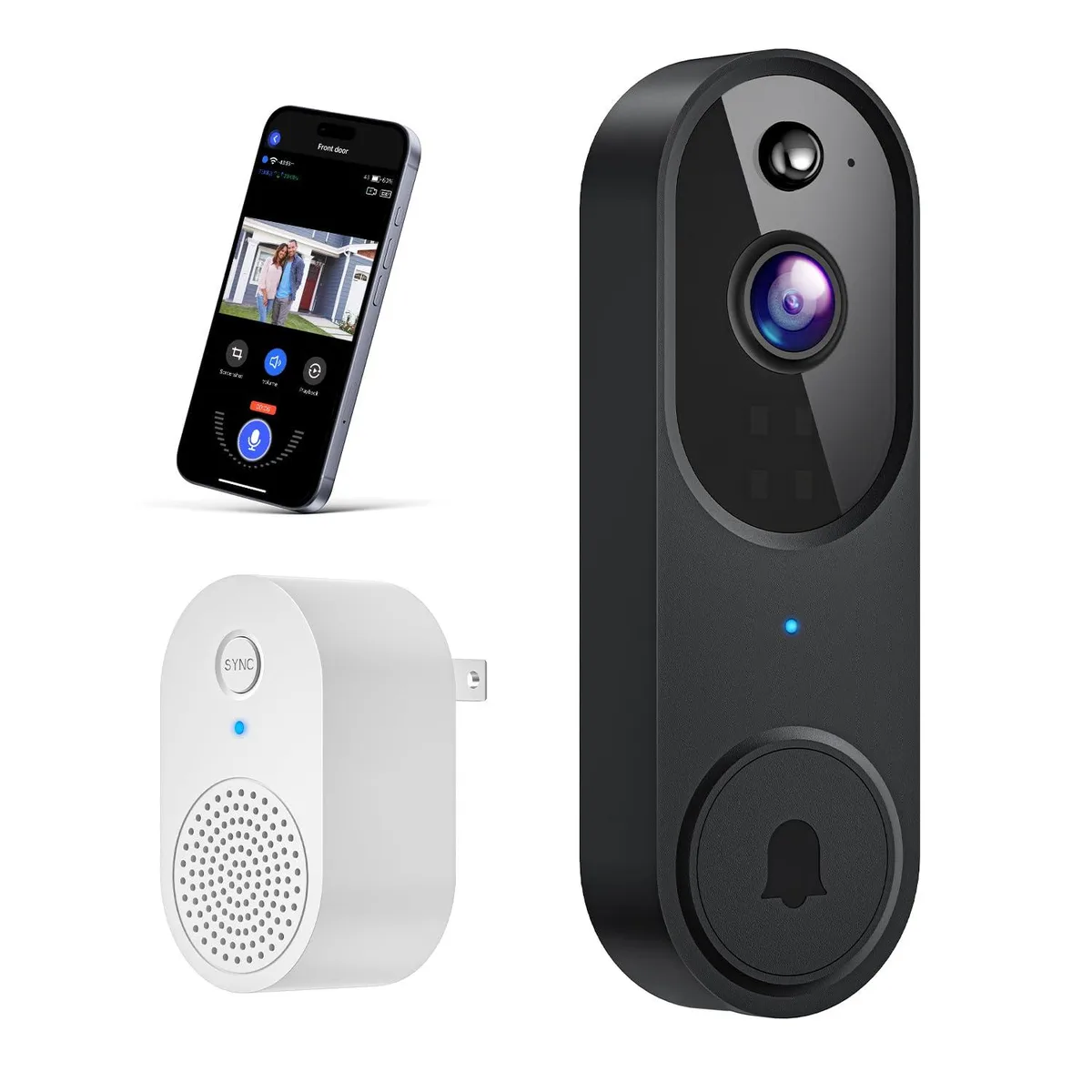 Clover M50 Wireless Surveillance 1080p 2.4GHz Battery — ürün fotoğrafı