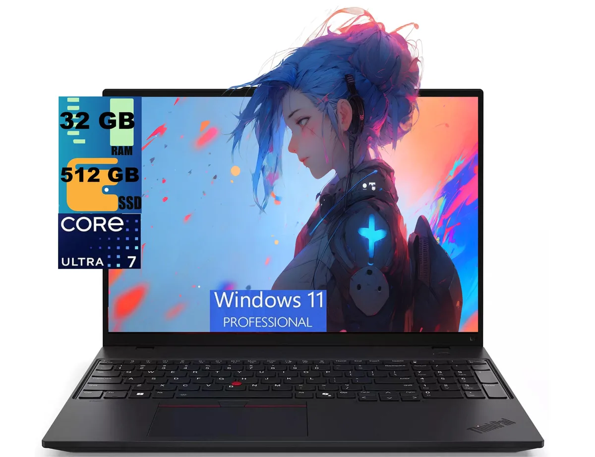Lenovo Lenovo ThinkPad L16 Gen 2 laptop, Core Ultra 7 255U, 32GB DDR4, 512GB PCIe SSD, 16" FHD+ — photo du produit