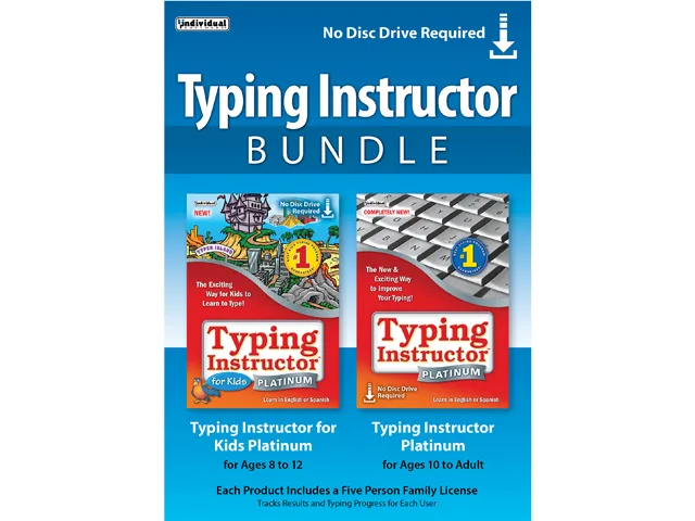 Individual Software Individual Software Typing Instructor Bundle Download typing learning — foto produk