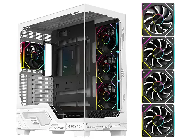 DIYPC DIYPC IDX2-Ultra-ARGB ATX mid-tower PC case — product photo