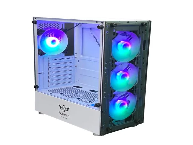 Axiom Gaming Axiom Gaming Nova C013 ATX Mid-Tower PC Case White — 商品写真