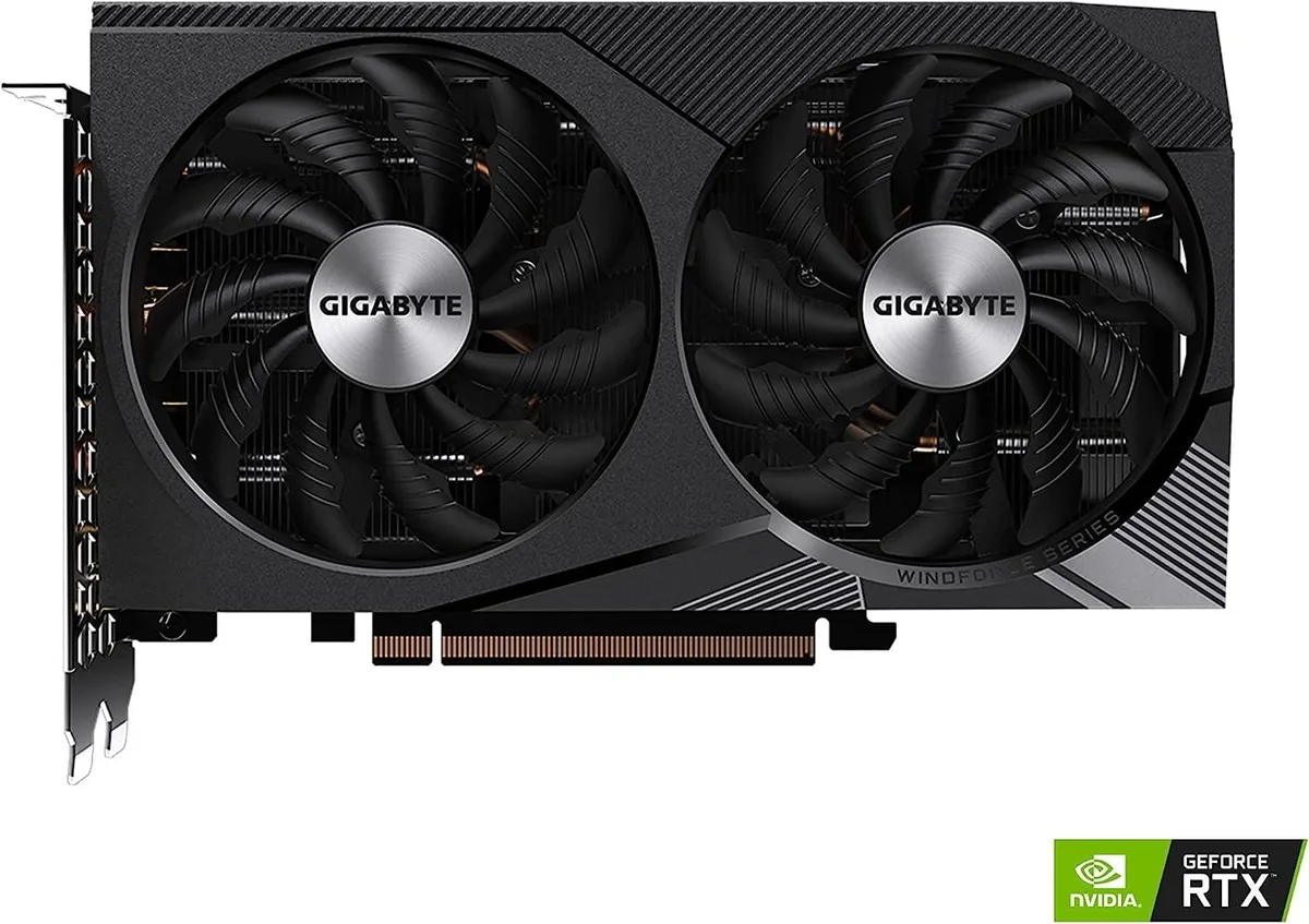 GIGABYTE GIGABYTE RTX 3060 Windforce OC 12GB graphics card — photo du produit