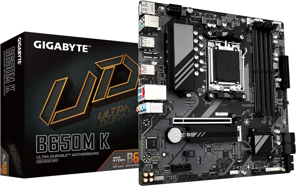 GIGABYTE GIGABYTE B650M K AMD motherboard — product photo