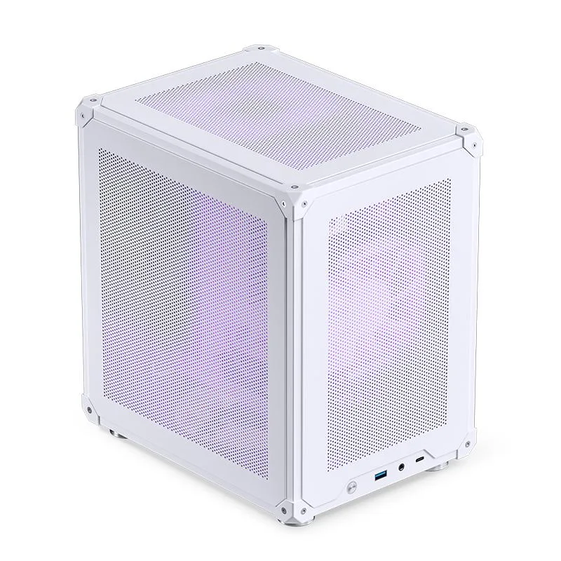 JONSBO JONSBO C6 White Micro ATX Mesh PC Case — product photo