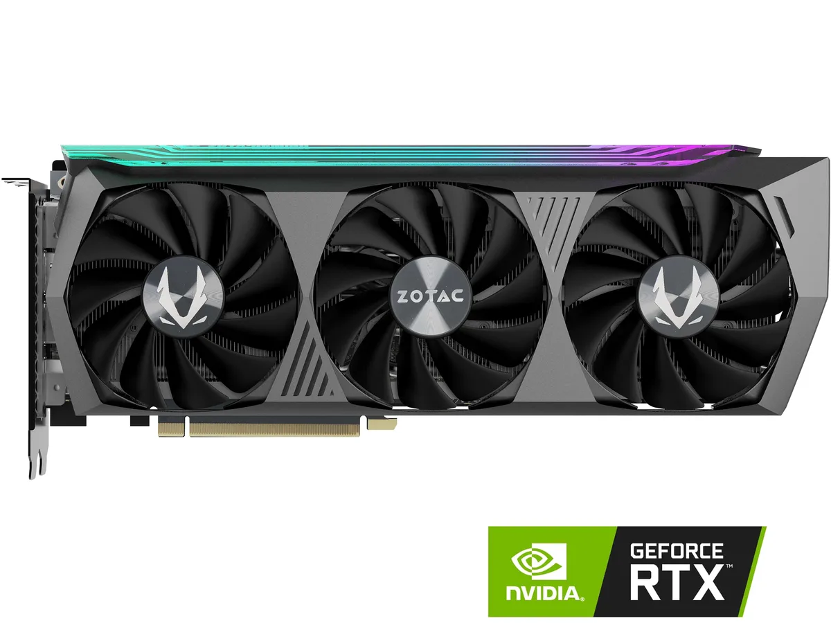 ZOTAC ZOTAC GeForce RTX 3070 Ti AMP Holo graphics card ZT-A30710F-10P — product photo