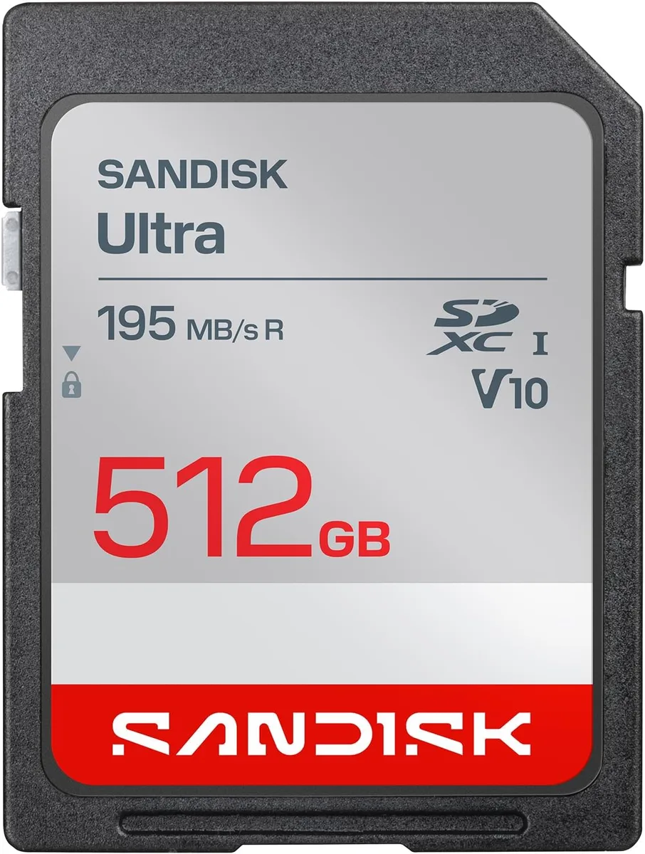 SanDisk SanDisk Ultra 512GB SDXC UHS-I memory card SDSDUVQ-512G-GN6IN — Produktfoto