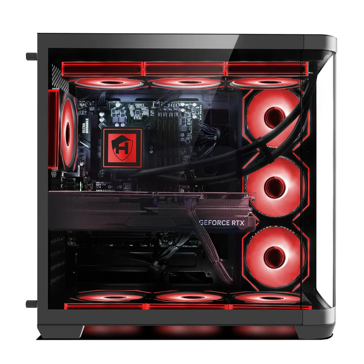 HAJAAN HAJAAN PhantomX Gaming PC i7-12700K RTX 5070 12GB 32GB DDR4 1TB NVMe — photo du produit