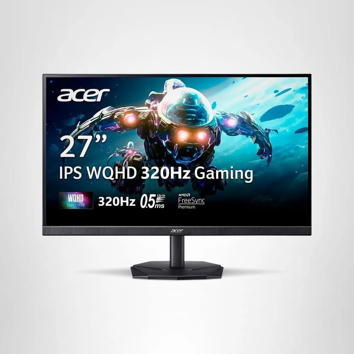 Acer America Acer Nitro KG271U F3bmiipx 27" 320Hz QHD gaming monitor — Produktfoto