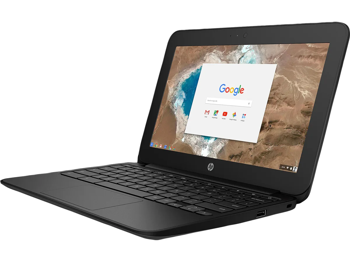 HP HP Chromebook 11 G5 1FX82UT#ABA Intel Celeron N3060 4GB LPDDR3 16GB eMMC 11.6 — ภาพสินค้า