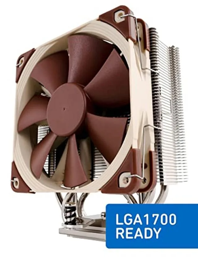 Single-tower CPU cooler with slim 45mm fin stack and 12cm fan