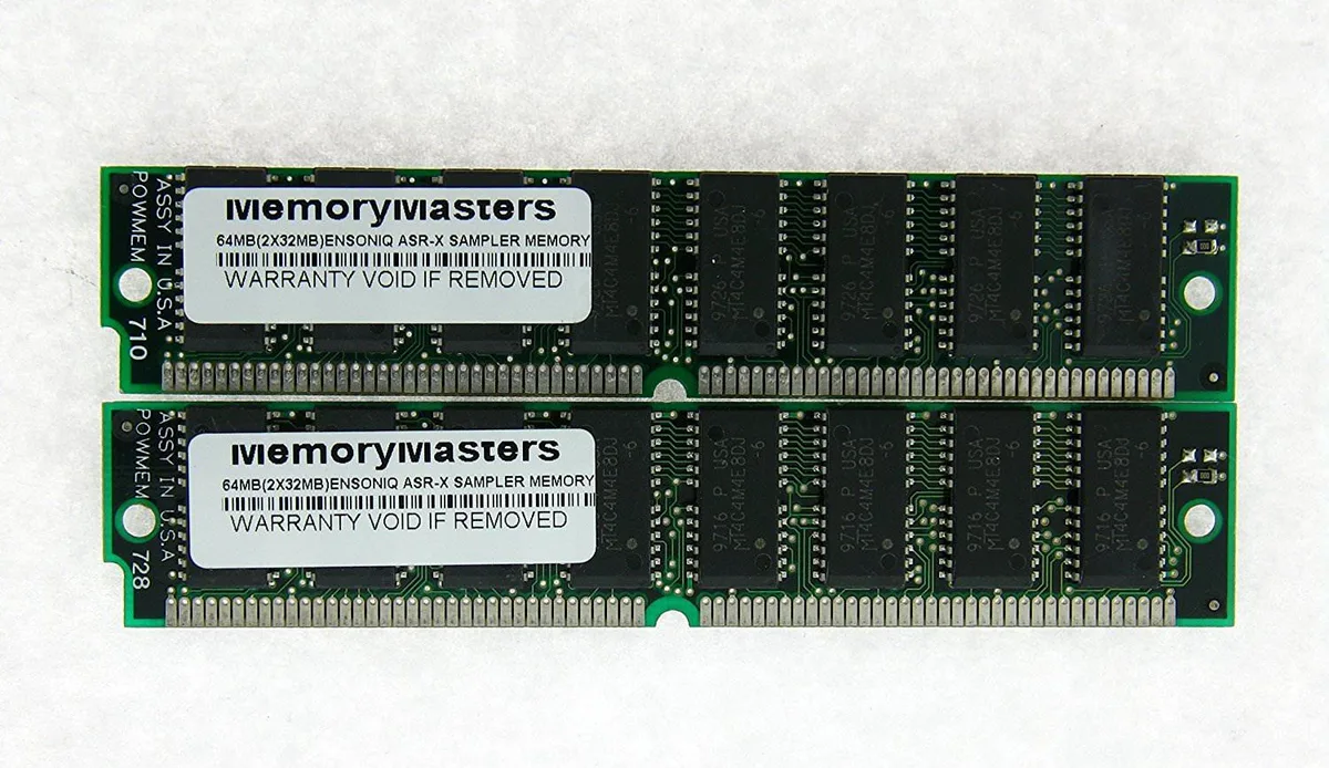 Simmtec, Inc Simmtec, Inc 64MB 2x32MB 72pin SIMM Sampler Memory desktop RAM — photo du produit