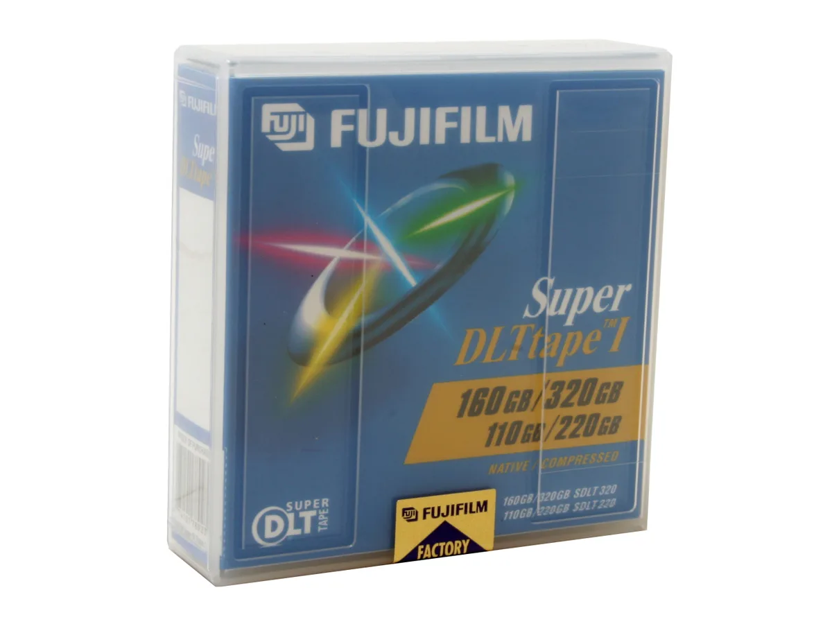 FUJIFILM FUJIFILM 26300001 Super DLTtape I backup media 160/320GB 110/220GB 1 Pack — product photo