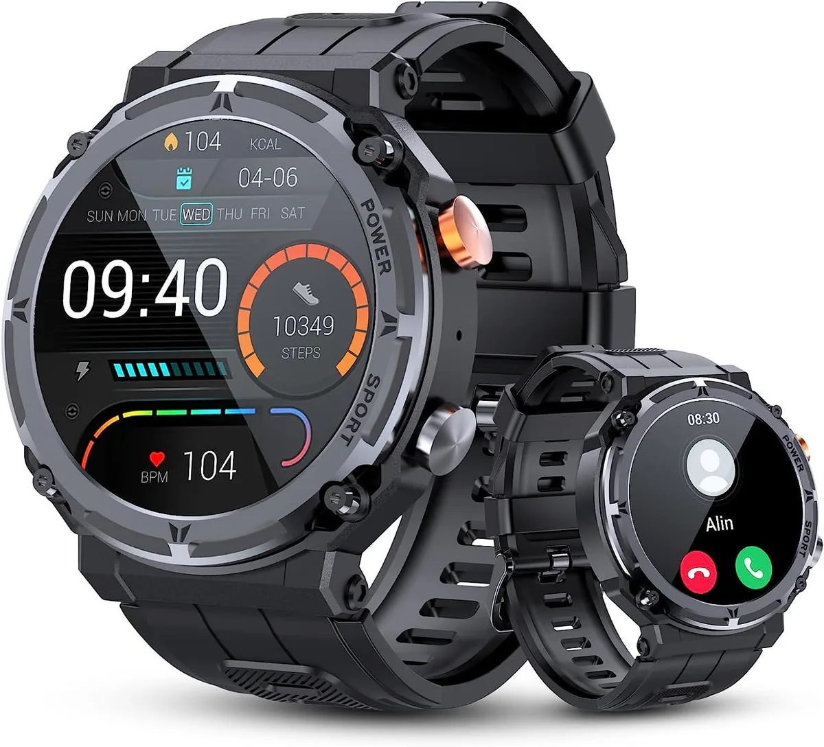 AUTYUE AUTYUE C21Pro 1.39" Smart Watch Black 5ATM Bluetooth 5.2 111 Sports Modes — صورة المنتج