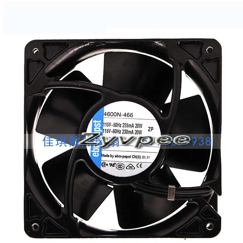 Zyvpee Zyvpee 4600N-466 120x38mm 115V AC case fan — ภาพสินค้า