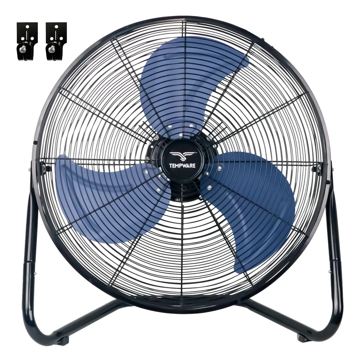 Meterk TWIFB20-01 20 Inch Industrial Cooling Fan 3-Speed 360° Tilt — 제품 사진