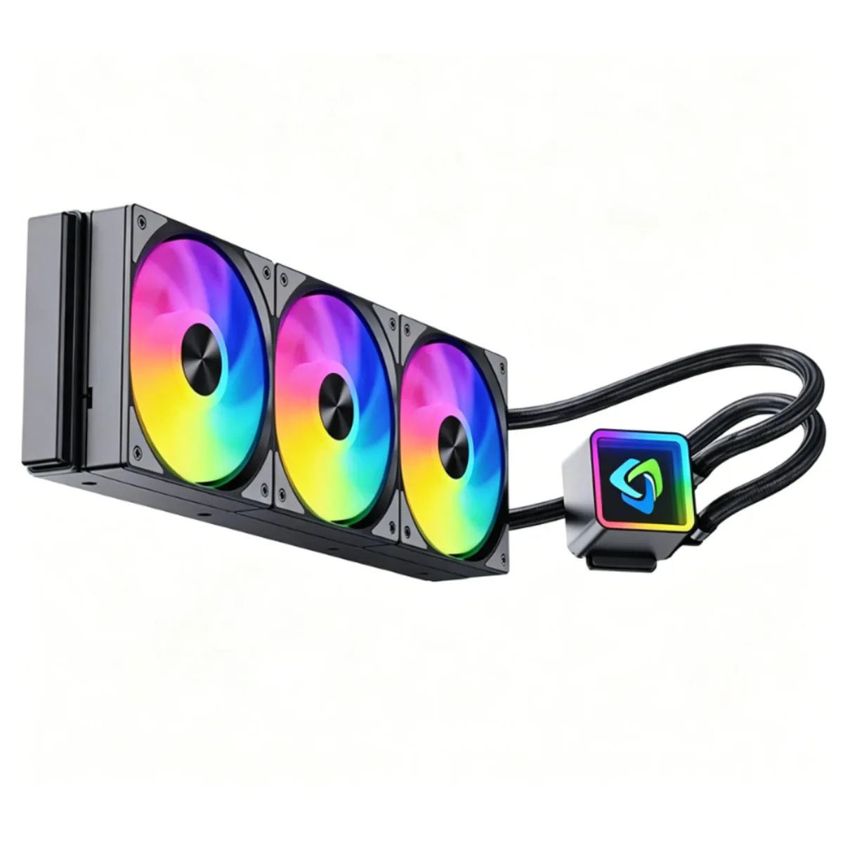KurieTim KurieTim 360mm liquid cooler LCD 2700 RPM pump — toote foto
