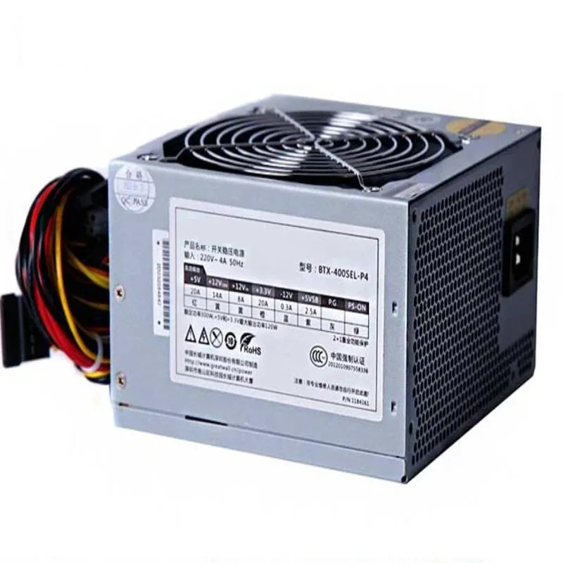 KHACHIMO KHACHIMO BTX-400SEL-P4 300W 400W 80 PLUS Gold ATX power supply — photo du produit