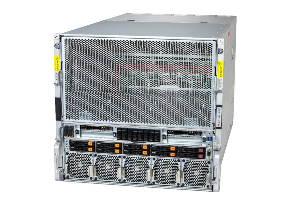 Supermicro Supermicro AS-A126GS-TNBR-G1-OTO-3 rack server Dual EPYC 9575F 64-core 3.3 GHz 8 GPU — foto del producto