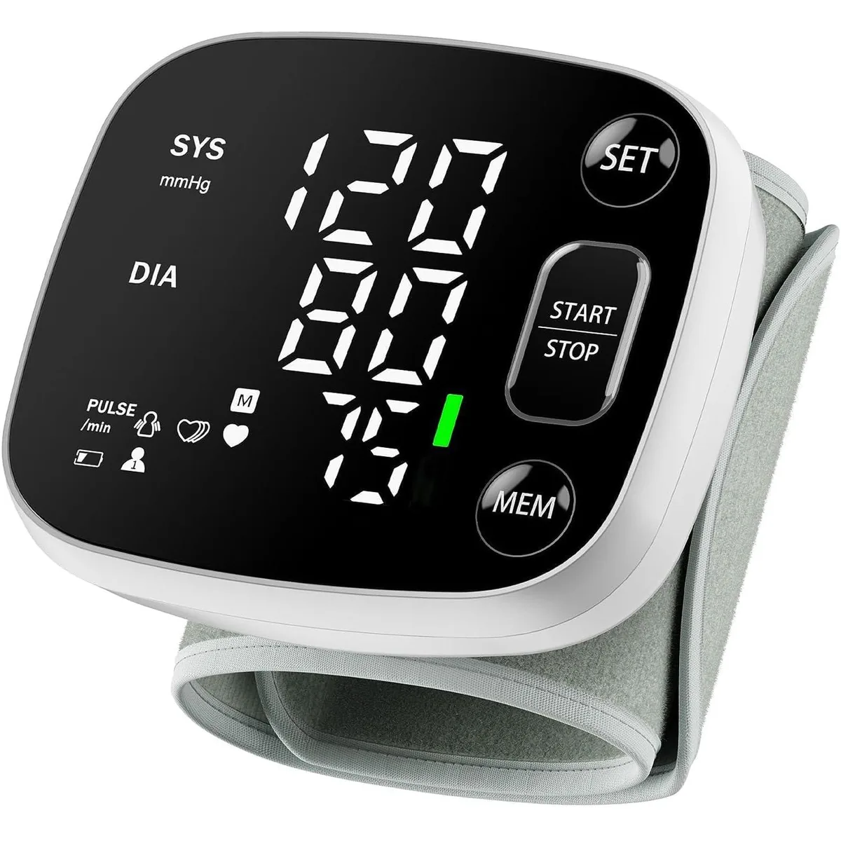 Oklar W1101L Wrist Blood Pressure Monitor Black — product photo