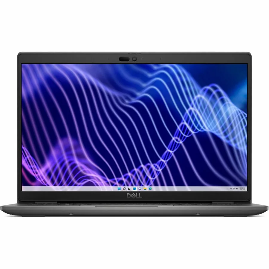 Silver Dell Latitude 3440 14 inch laptop closed view