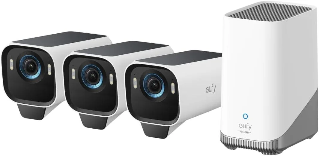 eufy eufy eufyCam S3 Pro 3-Cam Kit network camera — снимка на продукта