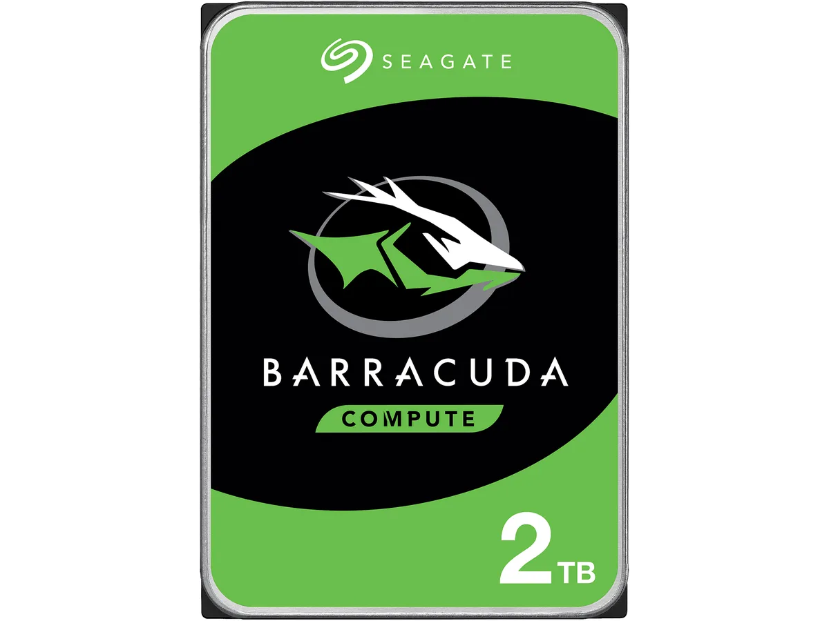 Seagate Seagate BarraCuda ST2000DM008 2TB 7200 RPM 256MB SATA 6.0Gb/s 3.5" internal hard drive — photo du produit
