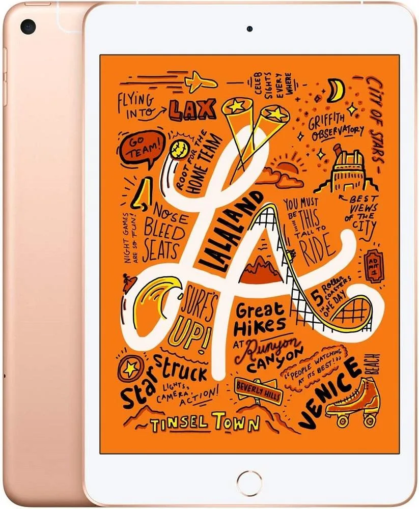 Apple Apple iPad Mini 5th Gen 64GB Wi-Fi + 4G Gold tablet — produktbild
