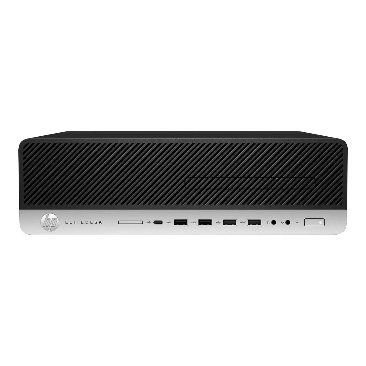 HP HP EliteDesk 800 G4 SFF i7-8700 3.2 GHz 8 GB DDR4 256 GB NVMe Windows 11 Pro Black — photo du produit