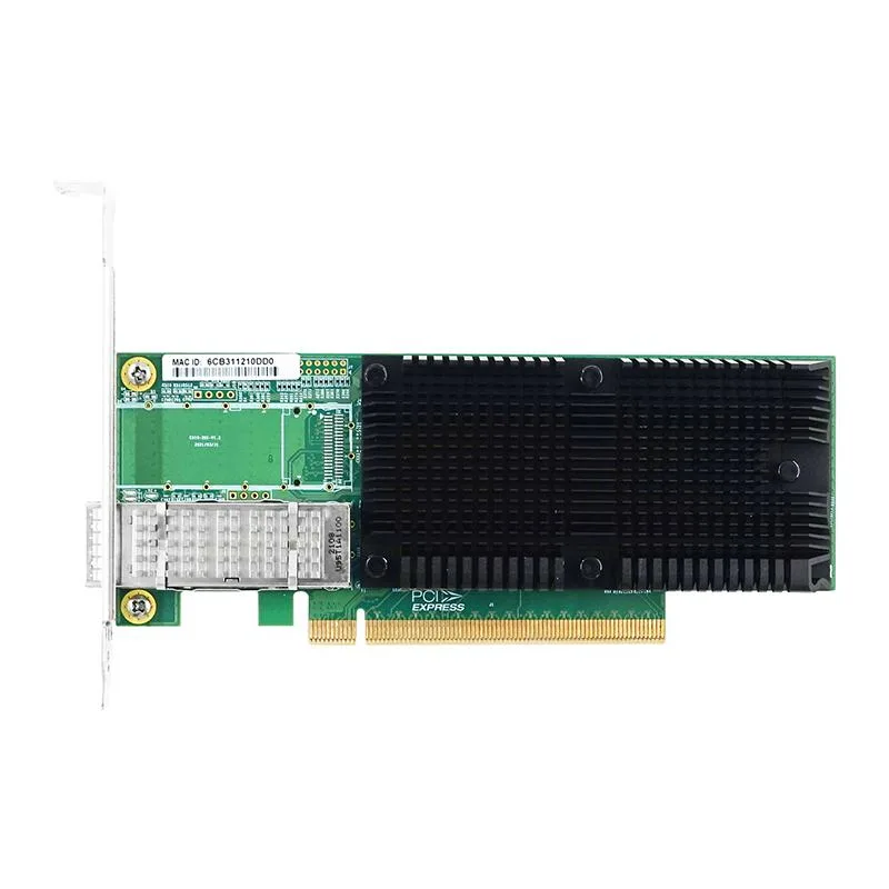 LR-LINK LR-LINK LRES1019PF-QSFP28 100GbE single-port QSFP28 PCIe 4.0 x16 network card — صورة المنتج