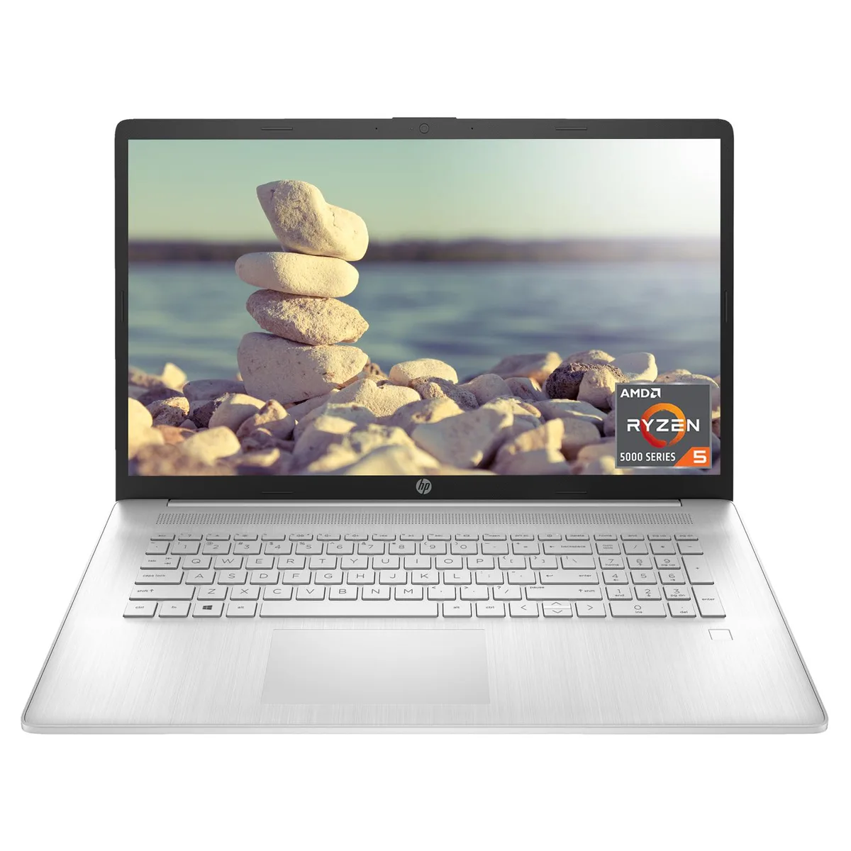 HP HP 17 laptop AMD Ryzen 5 5500U 16GB 1TB SSD 17.3" FHD Silver — photo du produit